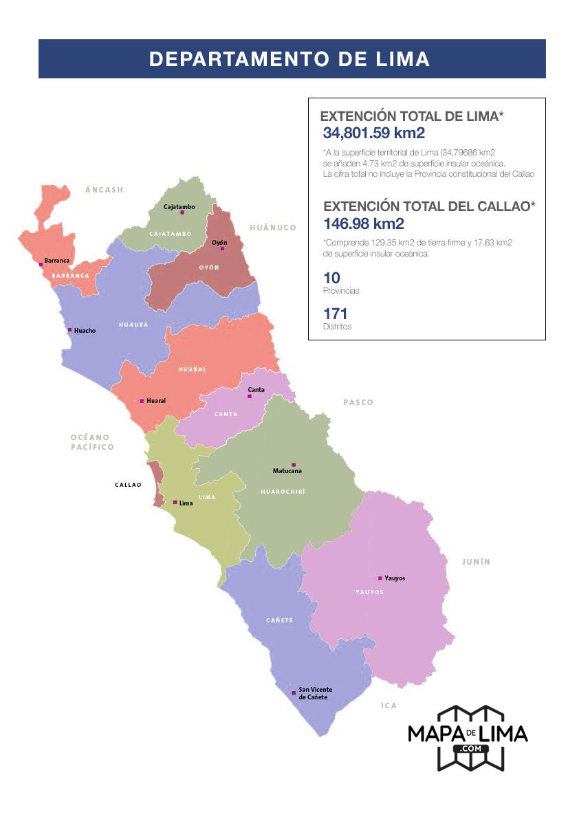 Mapa De Lima